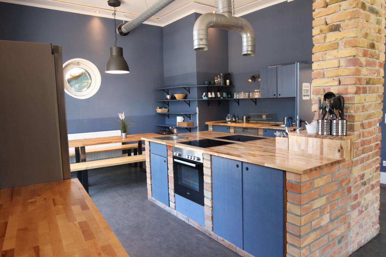 Blue Doors Hostel Ktv Rostock Ngoại thất bức ảnh