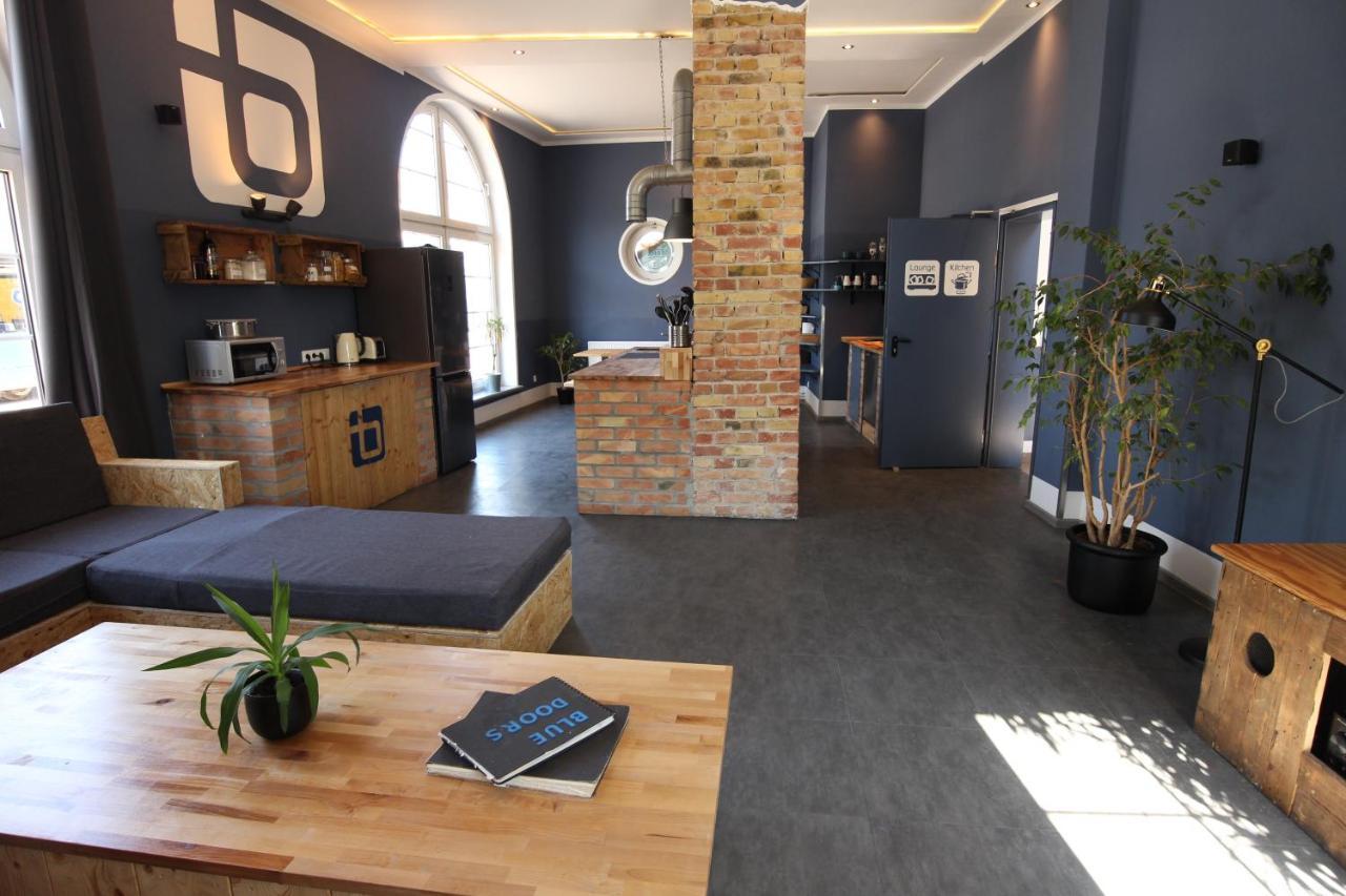 Blue Doors Hostel Ktv Rostock Ngoại thất bức ảnh