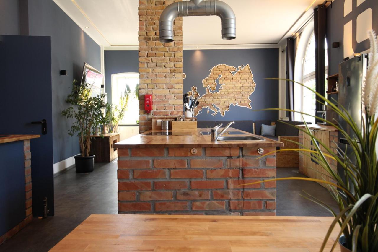 Blue Doors Hostel Ktv Rostock Ngoại thất bức ảnh