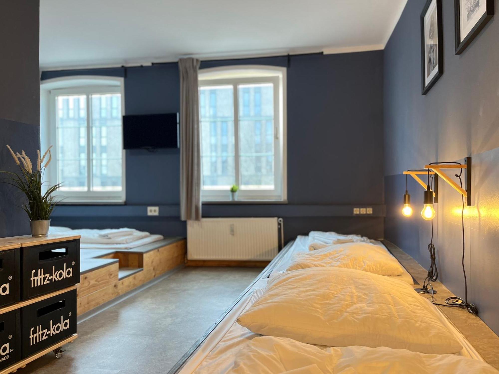 Blue Doors Hostel Ktv Rostock Ngoại thất bức ảnh