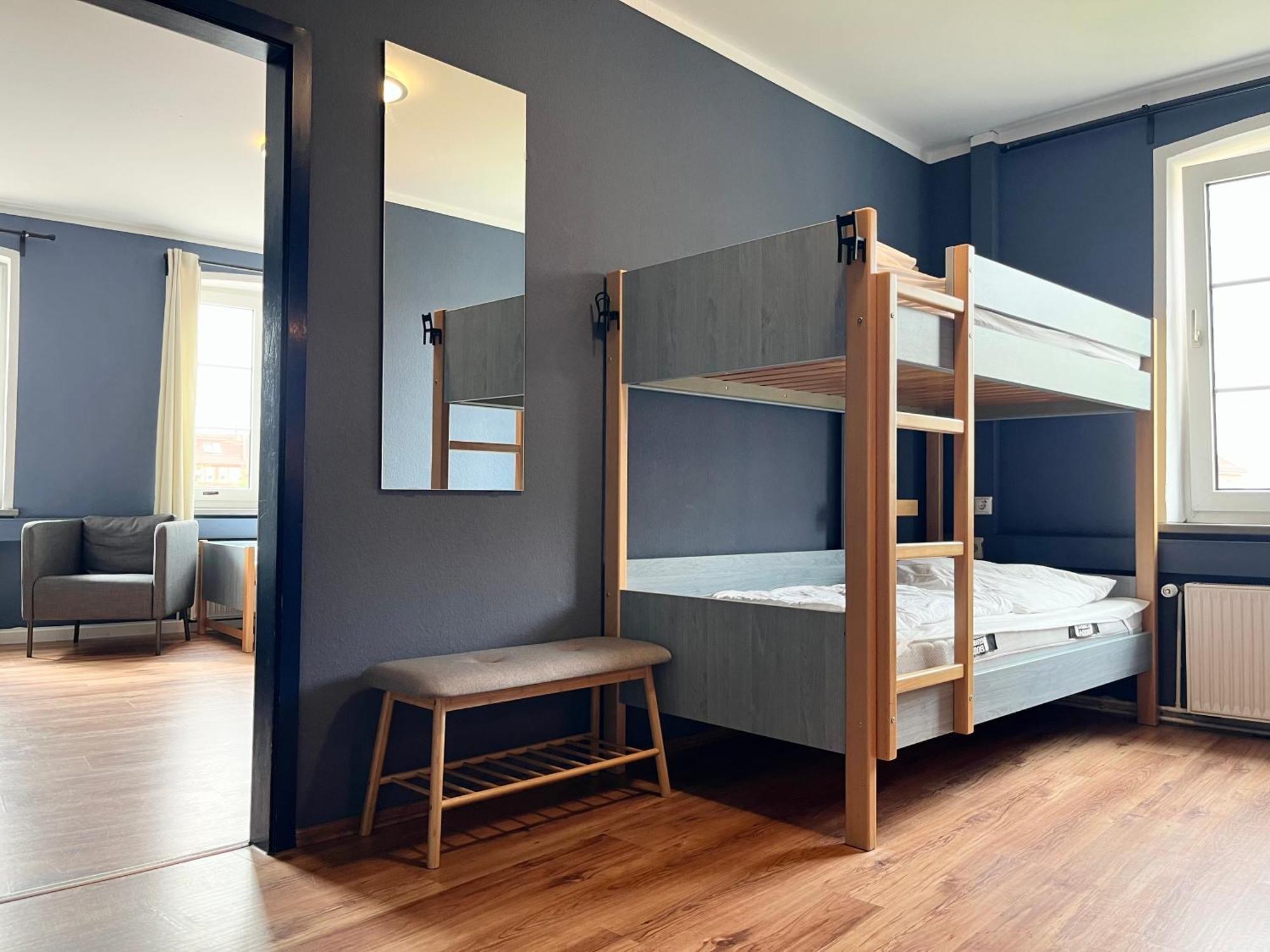 Blue Doors Hostel Ktv Rostock Ngoại thất bức ảnh