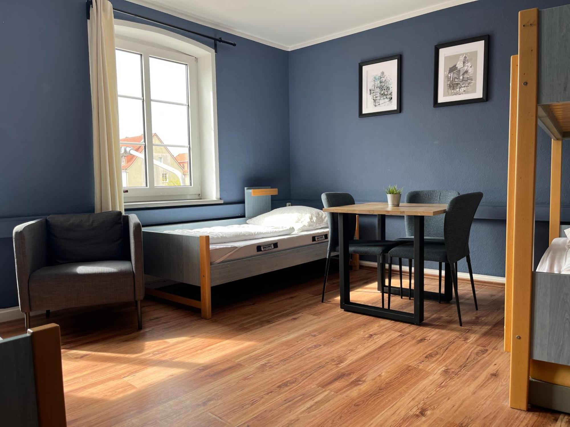 Blue Doors Hostel Ktv Rostock Ngoại thất bức ảnh
