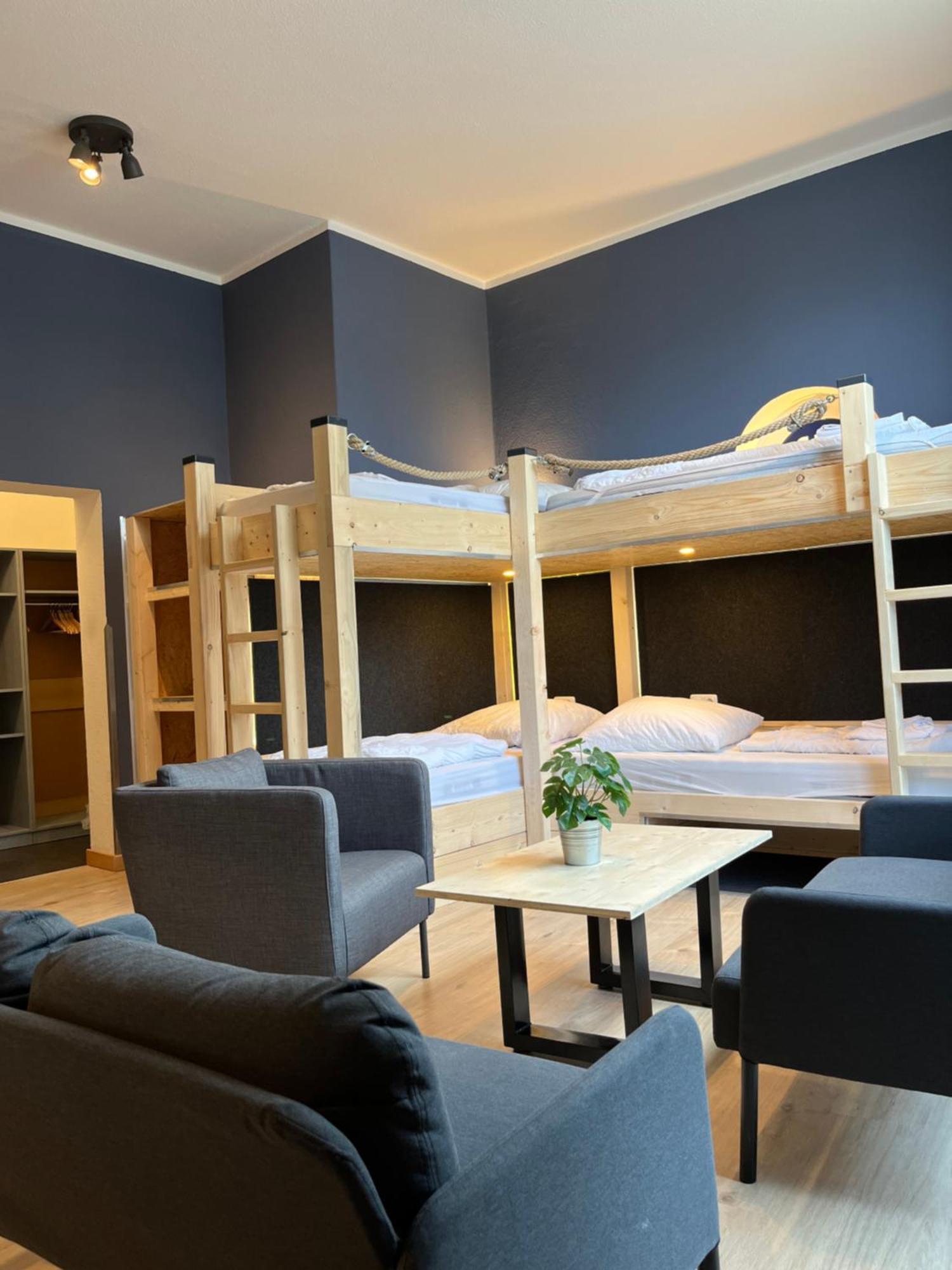 Blue Doors Hostel Ktv Rostock Ngoại thất bức ảnh