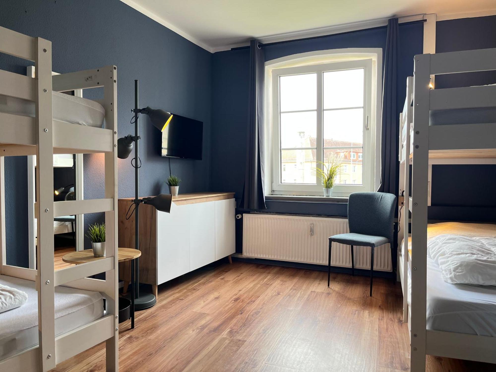 Blue Doors Hostel Ktv Rostock Ngoại thất bức ảnh